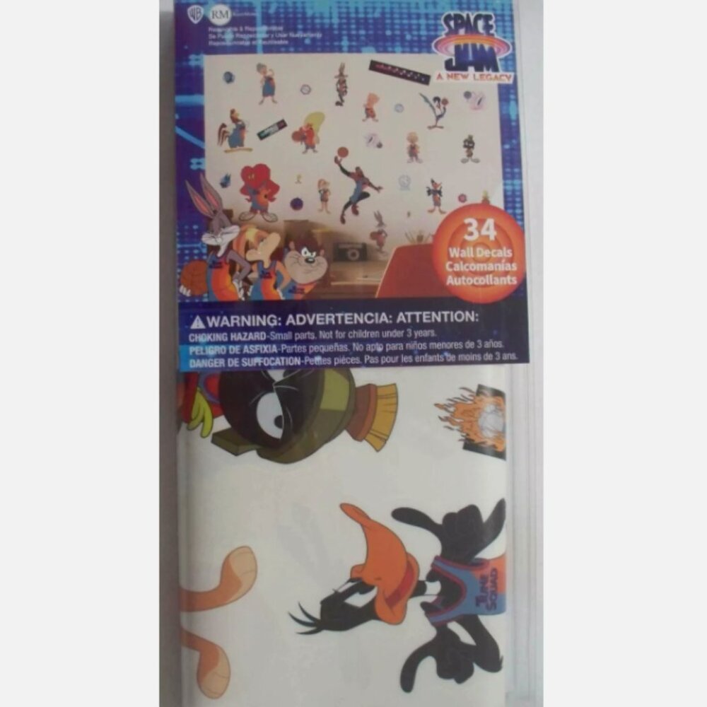 Brand New RoomMates Space Jam: A New Legacy Wall Decals